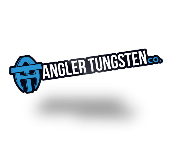 Angler Tungsten Vinyl Decal