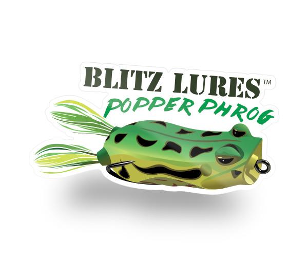 My favorite frog ever! The Popper Phrog by Blitz Lures and only