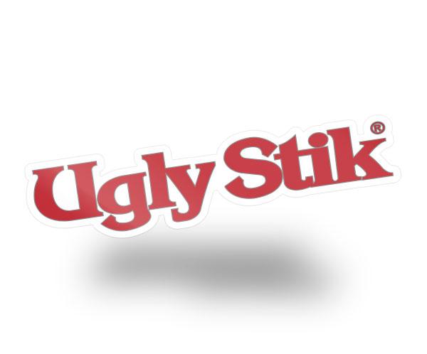 Ugly Stik - fishing sticker - 2 PACK