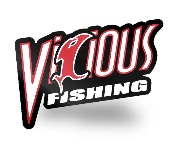 Vicious Fishing Vinyl Decal