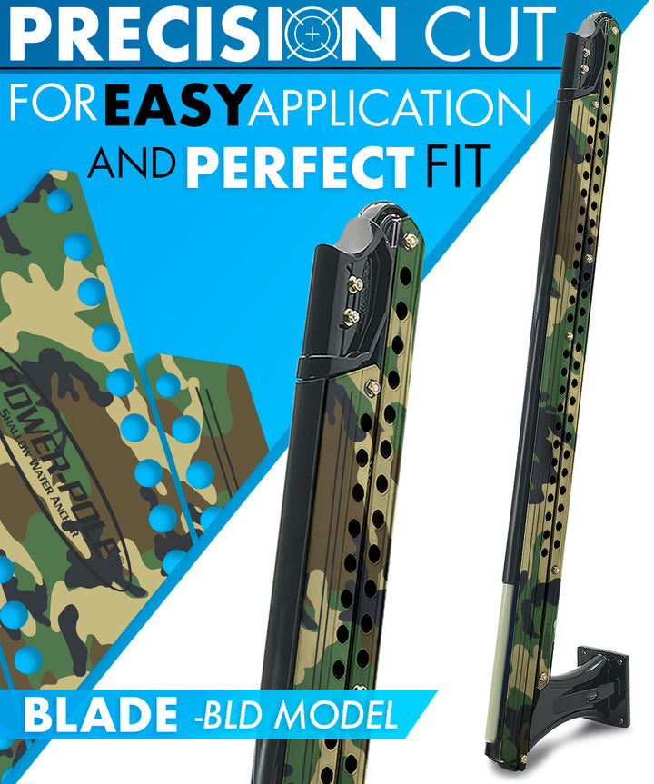 Blade (BLD) - Woodland Camo - 10 Foot