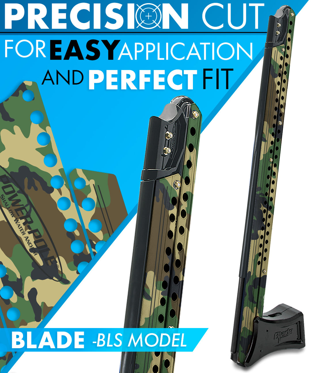 Blade (BLS) - Woodland Camo - 10 Foot