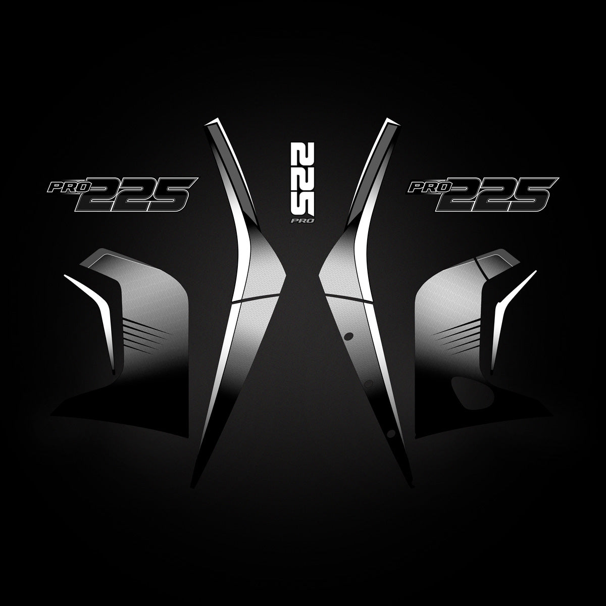 Ultimate Engine Kit for Mercury 225 ProXS – ZDecals
