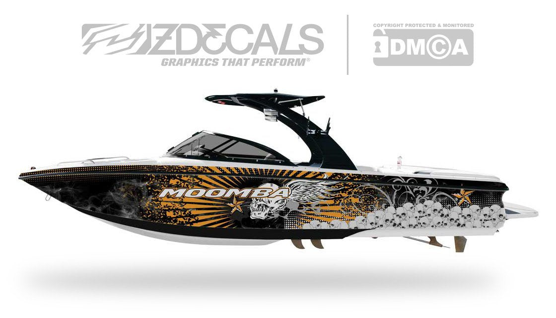 After Dark - Boat Wrap – ZDecals