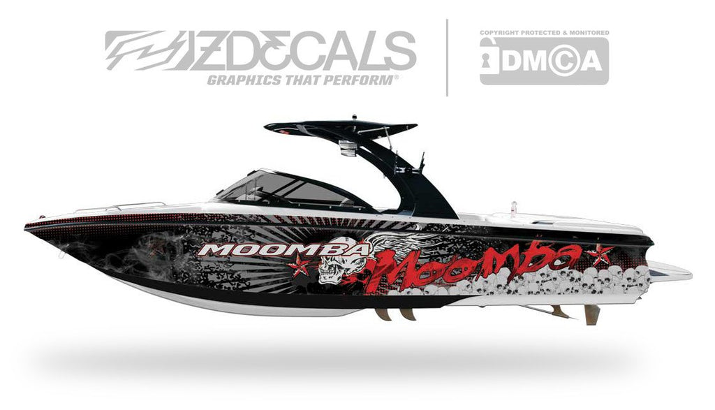 After Dark - Boat Wrap – ZDecals