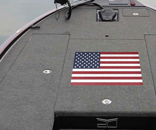 American Flag Carpet Graphic