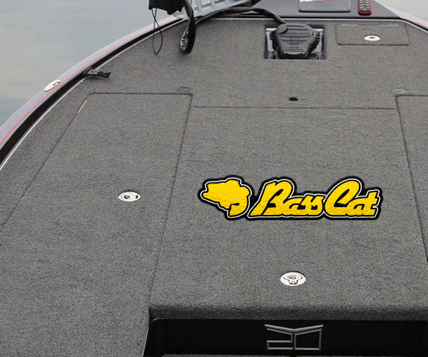 Yum Baits Bass Boat Carpet Graphic Decal Logo 
