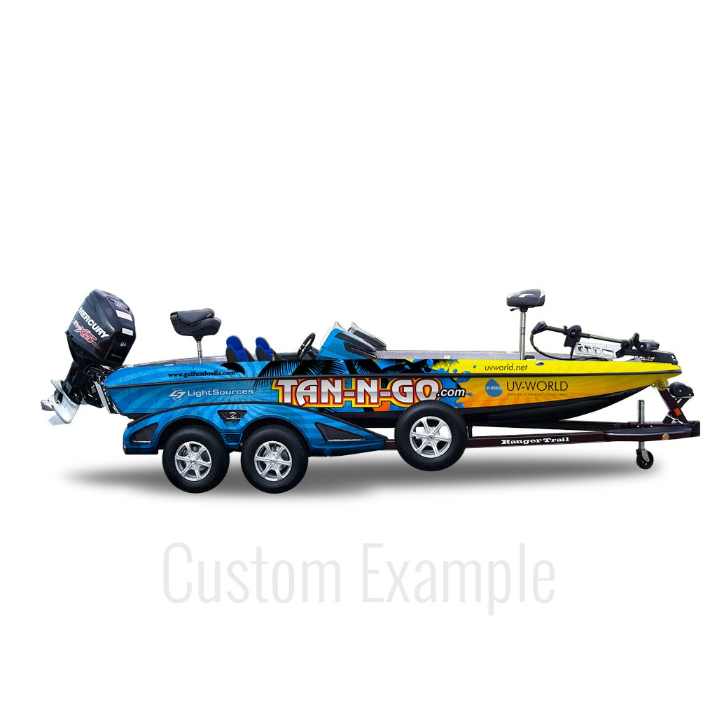 Custom Boat Objects Custom Bass Boat Design – ZDecals