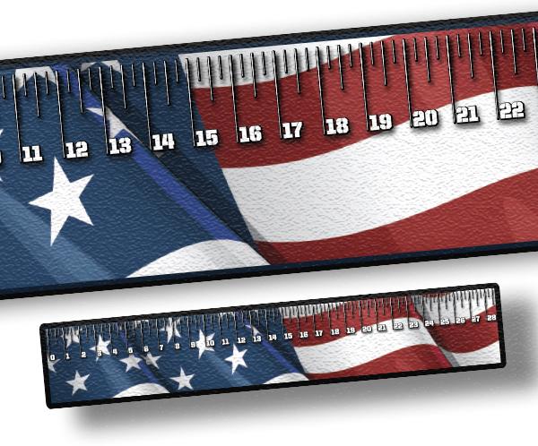 Ruler - American Flag