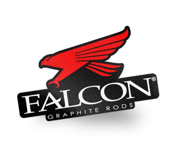 Falcon Rim Logo Falcon Fishing Logo