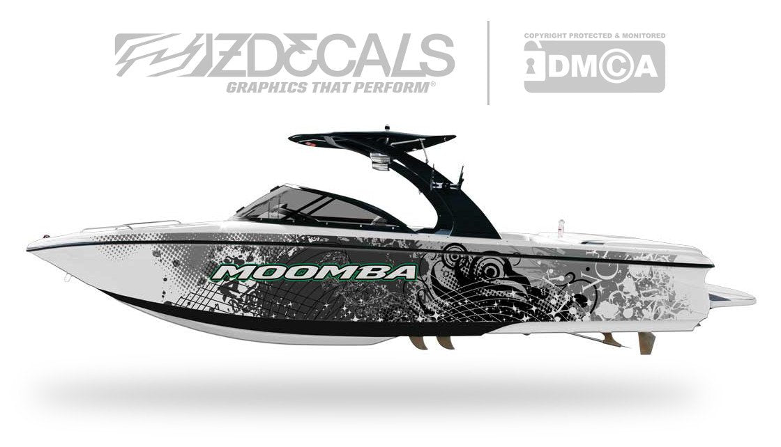 Hurricane - Boat Wrap – ZDecals