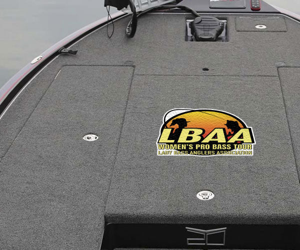 Lady Bass Anglers Association Carpet Graphic