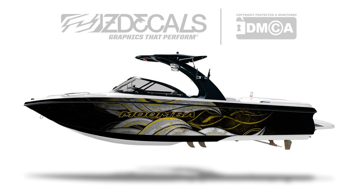 Monster - Boat Wrap – ZDecals
