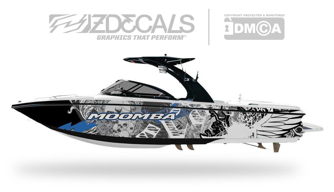 SELLS WRAP XC COMPETITION 7号 VCA - Boat Wrap – ZDecals