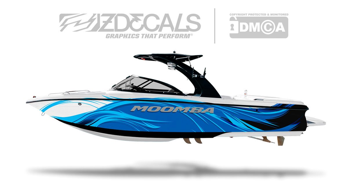 エレファントマシマシ　キャメロ　ミュージックシールド Vice - Boat Wrap – ZDecals