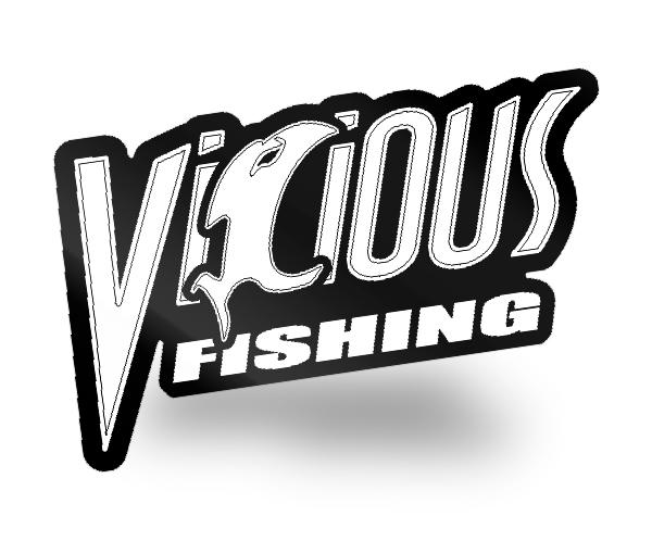 Vicious Fishing Vinyl Decal